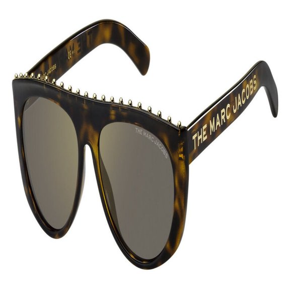 Marc Jacobs Rectangle Women Havana Acetate Frame main image 4